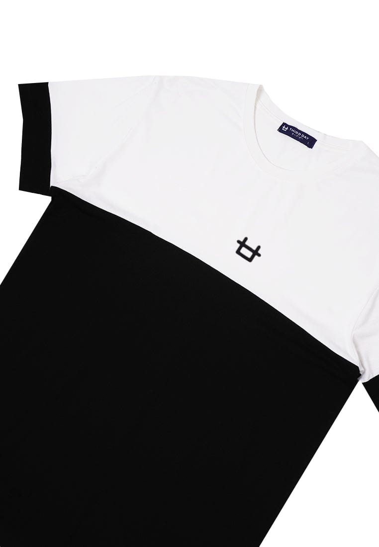 Third Day MTJ17 Kaos TShirt Pria Instacool Logo White Black