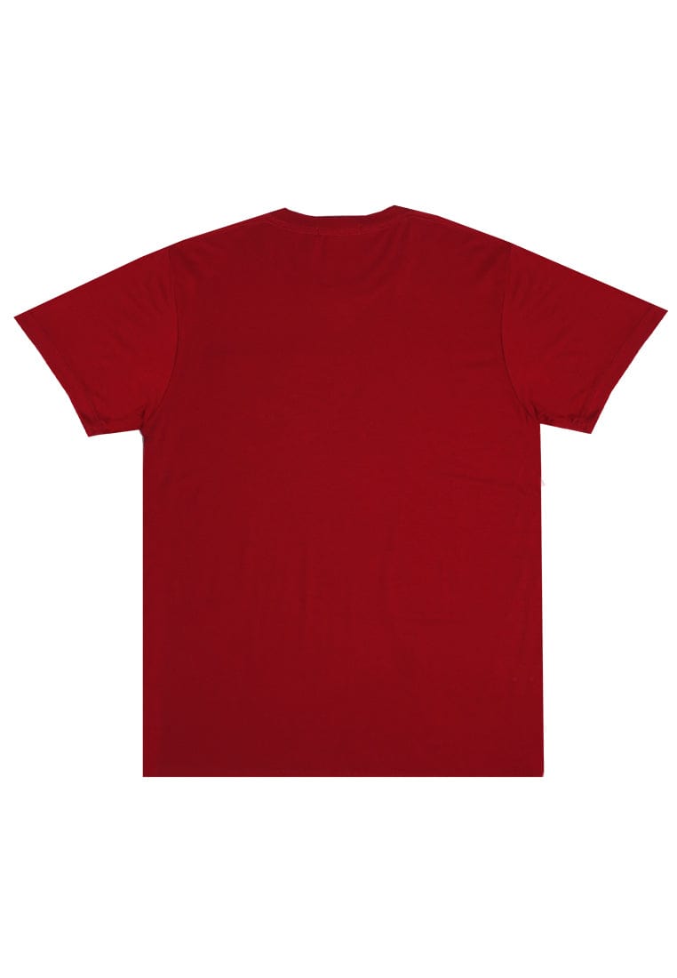 Third Day MTJ22 Kaos TShirt Pria Instacool Logo Maroon Navy Maroon