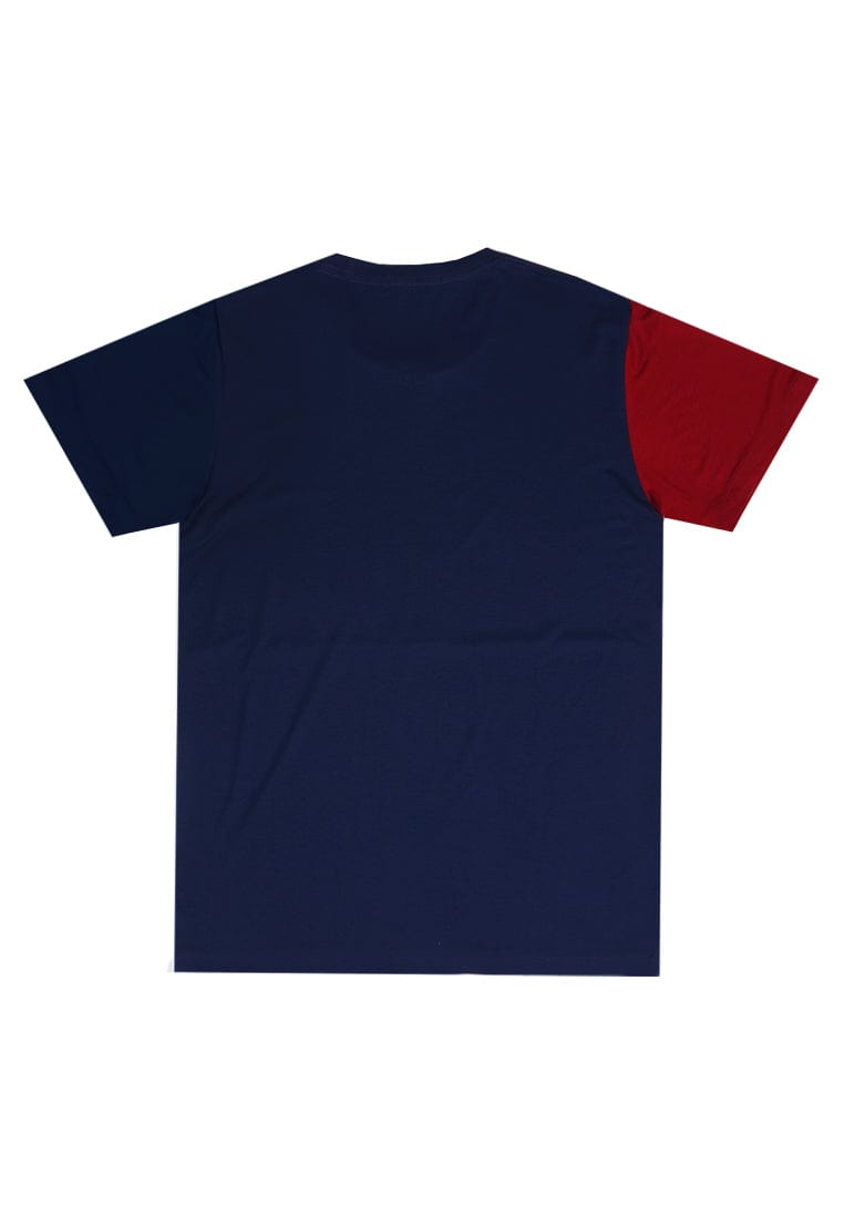 Third Day MTJ23 Kaos TShirt Pria Instacool Block Katakana Maroon Navy