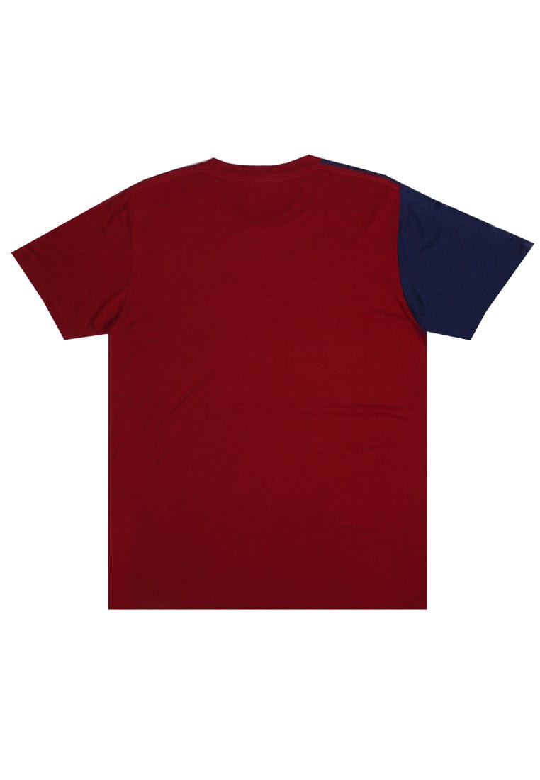 Third Day MTJ24 Kaos TShirt Pria Instacool Block Katakana Navy Maroon