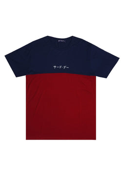 Third Day MTJ27 Kaos TShirt Pria Instacool Katakana Navy Maroon