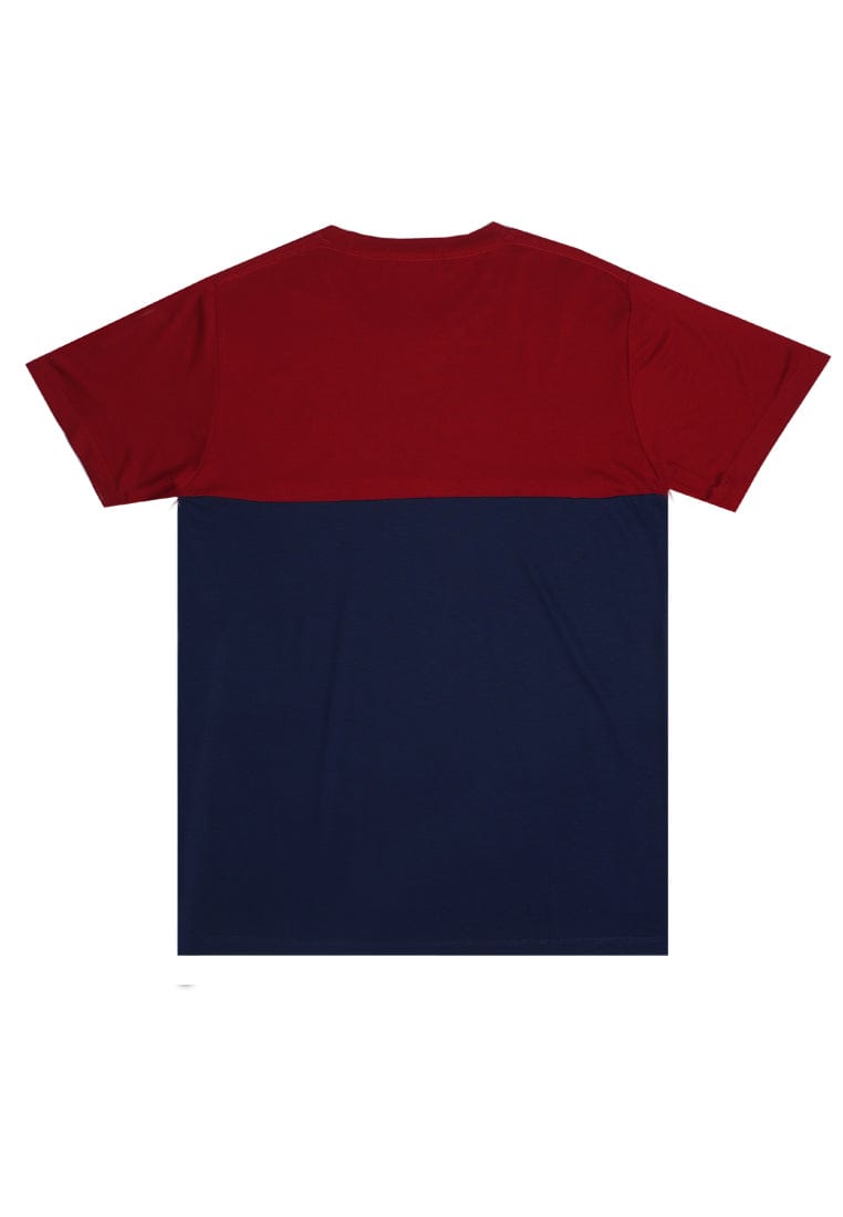 Third Day MTJ28 Kaos TShirt Pria Instacool Katakana Maroon Navy