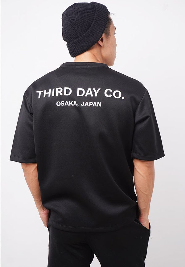 Third Day MTJ34 Kaos Oversize Distro Pria Tdco Osaka Back Hitam