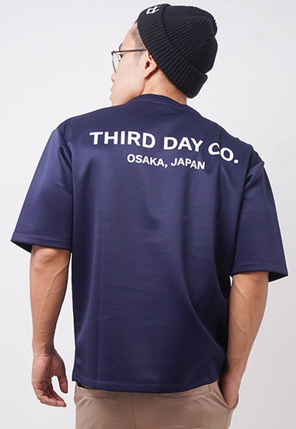 Third Day MTJ38 Kaos Oversize Distro Pria Tdco Osaka Back Navy