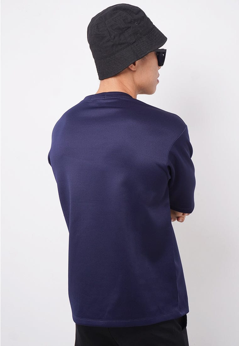 Third Day MTJ74 Kaos Oversize Distro Pria Polos Navy