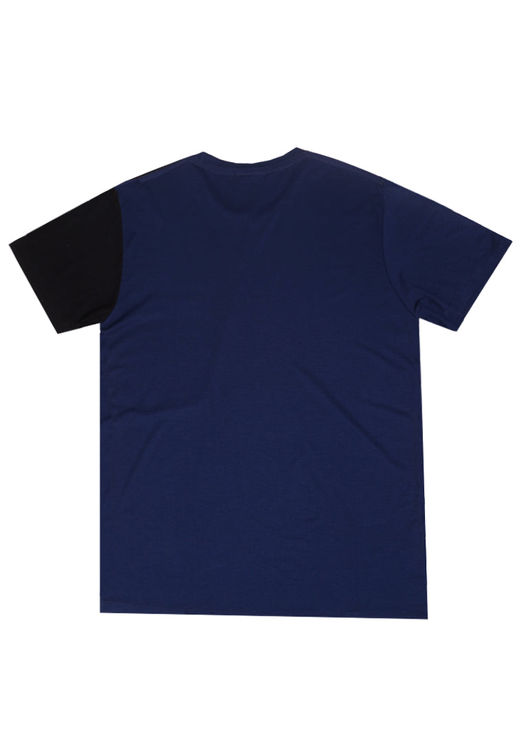 Third Day MTJ75 Kaos TShirt Pria Instacool Logo Block Navy Hitam