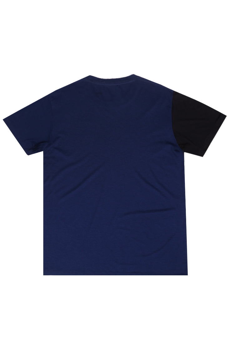 Third Day MTJ80 Kaos TShirt Pria Instacool Logo Navy Arm Black