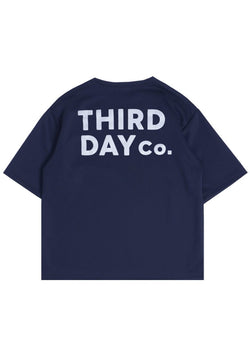 Third Day MTJ87 Kaos Oversize Distro Pria THIRDDAYCO Navy