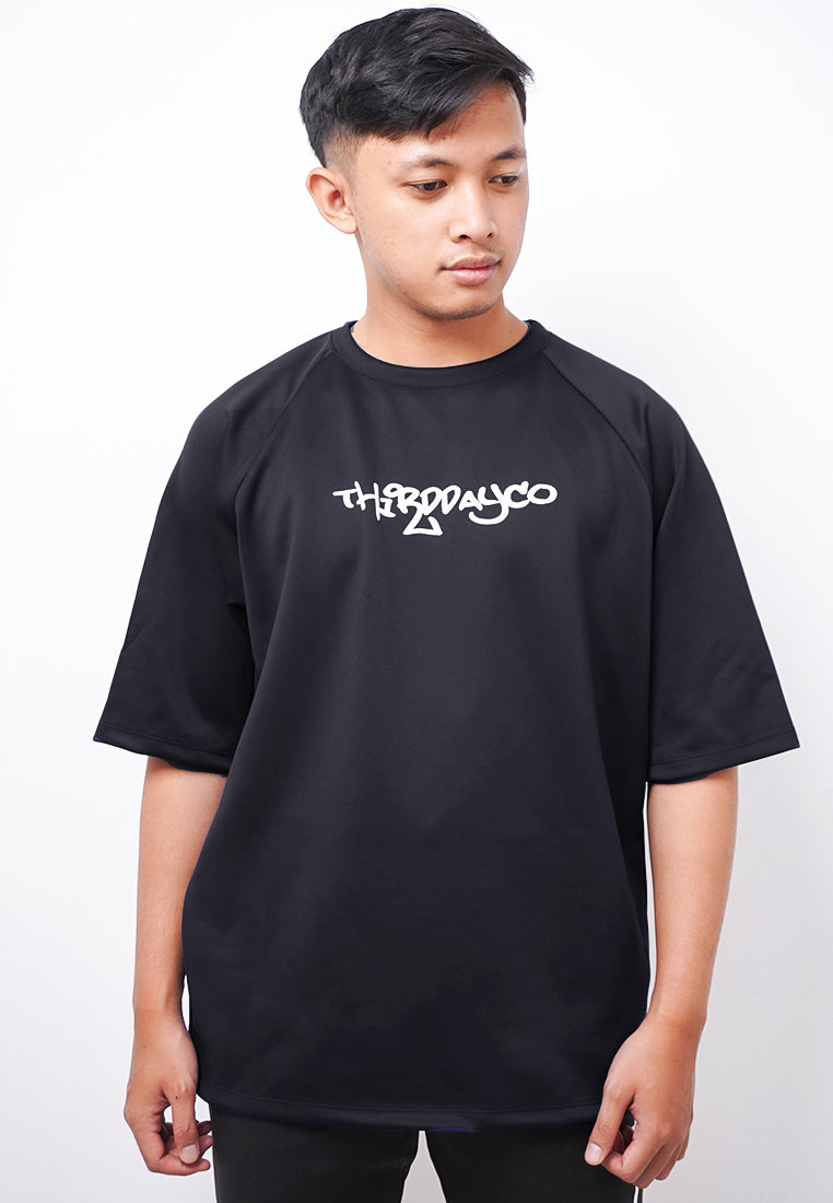 Third Day MTK06 Kaos Oversize Distro Pria Tdco Dateng Hitam