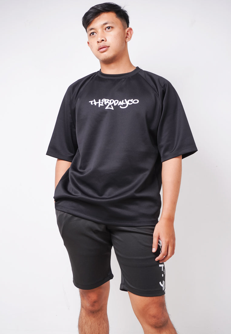 Third Day MTK06 Kaos Oversize Distro Pria Tdco Dateng Hitam