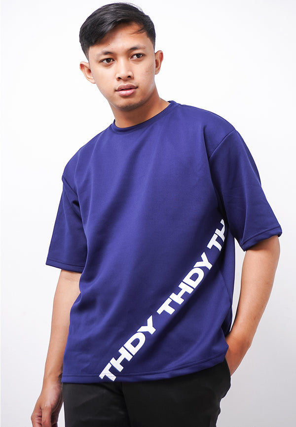 Third Day MTK12 Kaos Oversize Distro Pria Thdy Obilique Navy