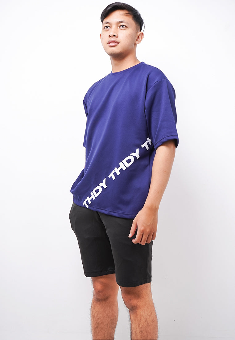 Third Day MTK12 Kaos Oversize Distro Pria Thdy Obilique Navy