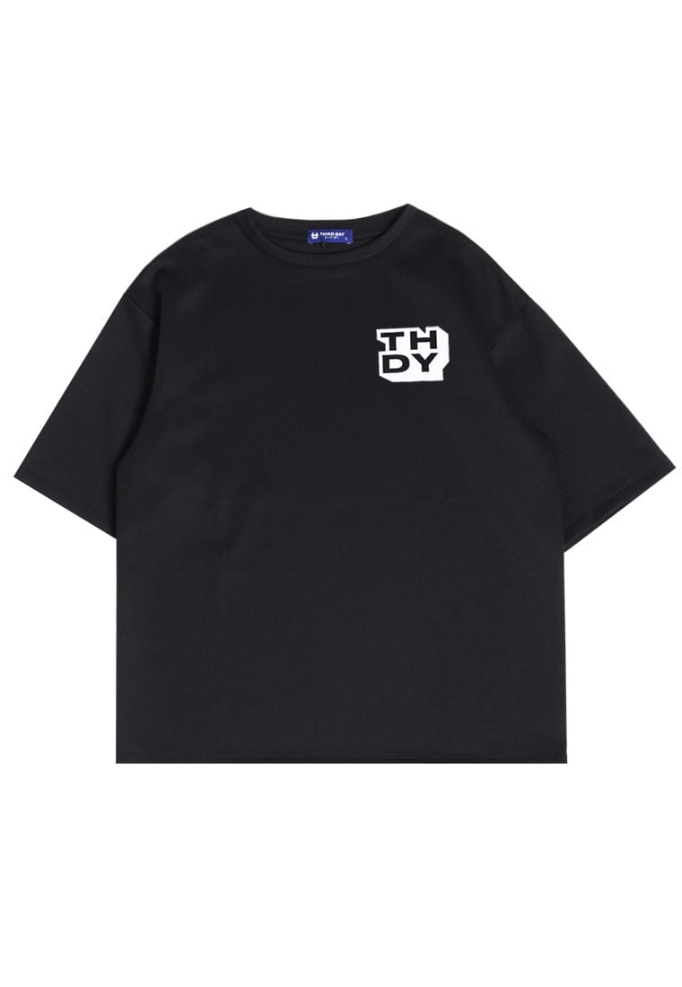 Third Day MTK28 Kaos Oversize Distro Pria Thirdday Thdy Blok Dakir Hitam