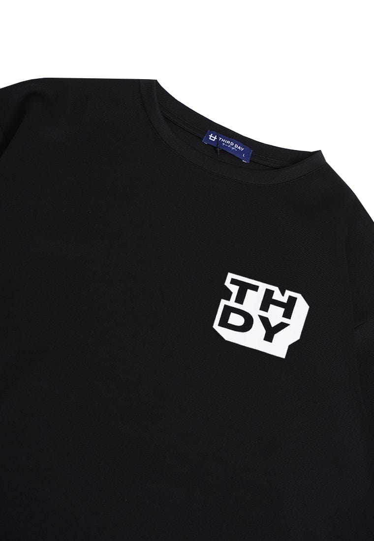 Third Day MTK28 Kaos Oversize Distro Pria Thirdday Thdy Blok Dakir Hitam