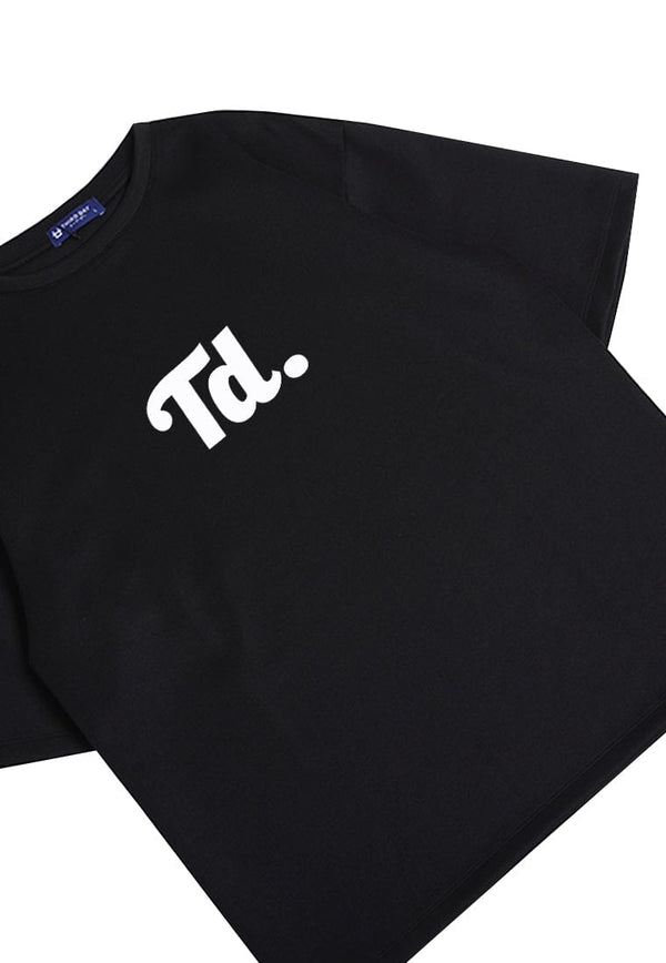 Third Day MTK29 Kaos Oversize Distro Pria Thirdday Big Td Dateng Hitam