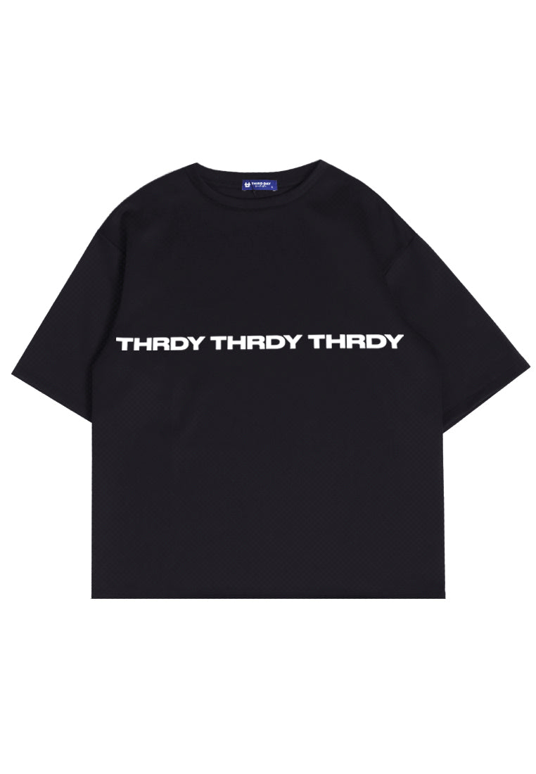 Third Day MTK33 Kaos Oversize Distro Pria Thdy Belly Hitam