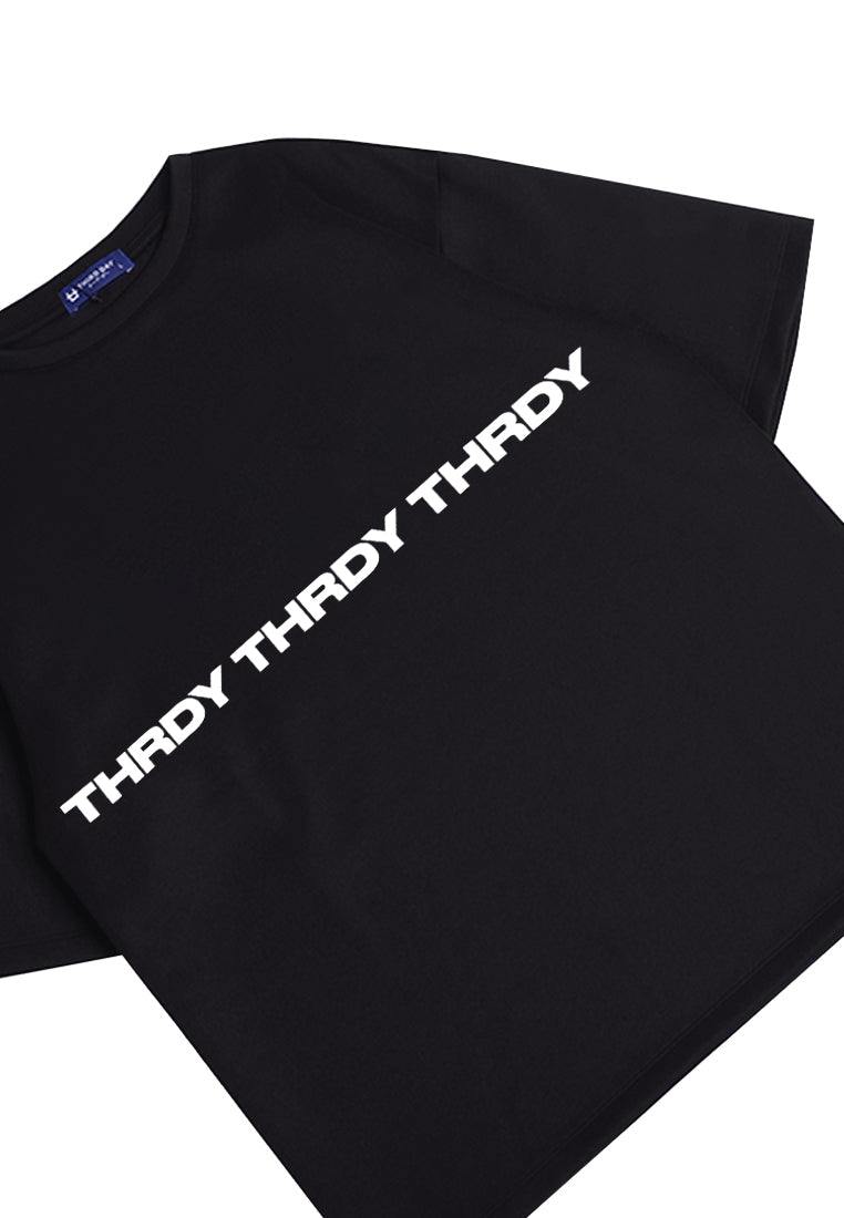 Third Day MTK33 Kaos Oversize Distro Pria Thdy Belly Hitam