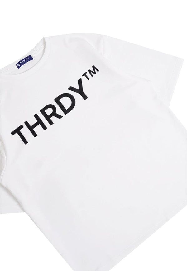 Third Day MTK36 Kaos Oversize Distro Pria Thirdday THRDY Tm Putih