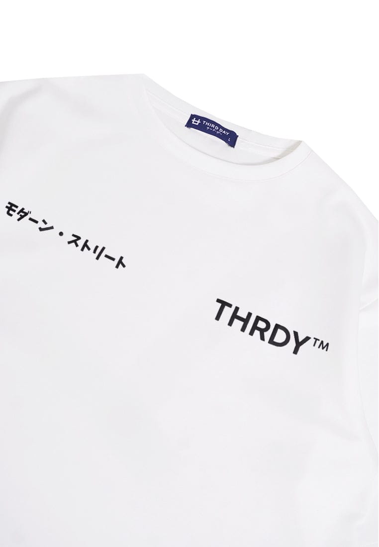 Third Day MTK39 Kaos Oversize Distro Pria Thirdday THRDY Tm Dakir Putih