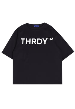 Third Day MTK59 Kaos Oversize Distro Pria THRDYtm Hitam