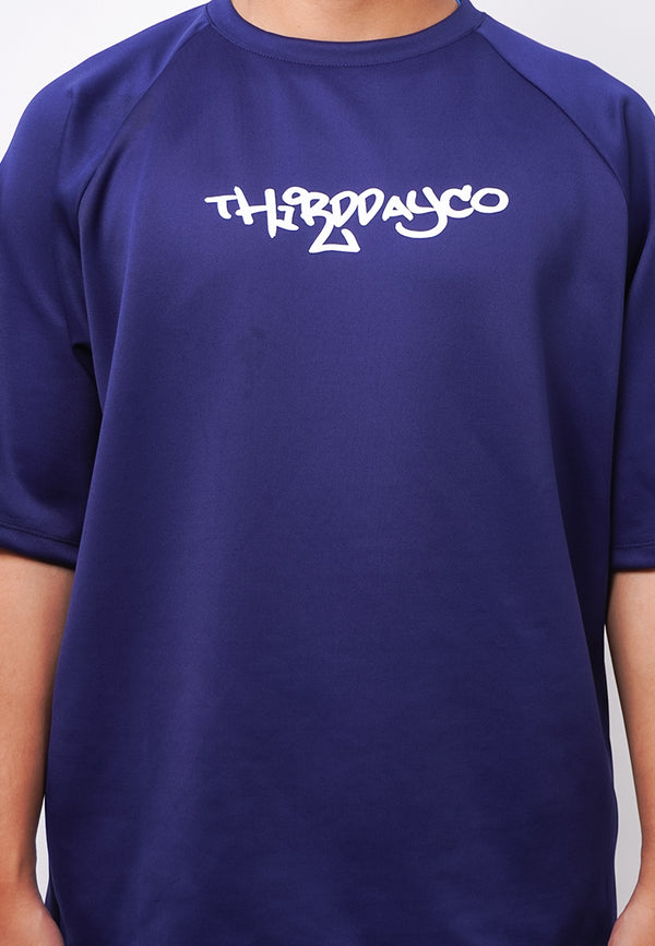 Third Day MTK63 Kaos Oversize Distro Pria Tdco Dateng Navy