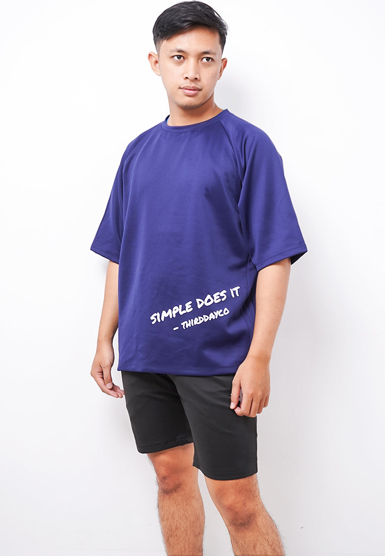 Third Day MTK64 Kaos Oversize Distro Pria simple doest it navy