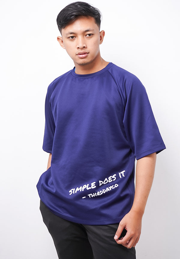 Third Day MTK64 Kaos Oversize Distro Pria simple doest it navy