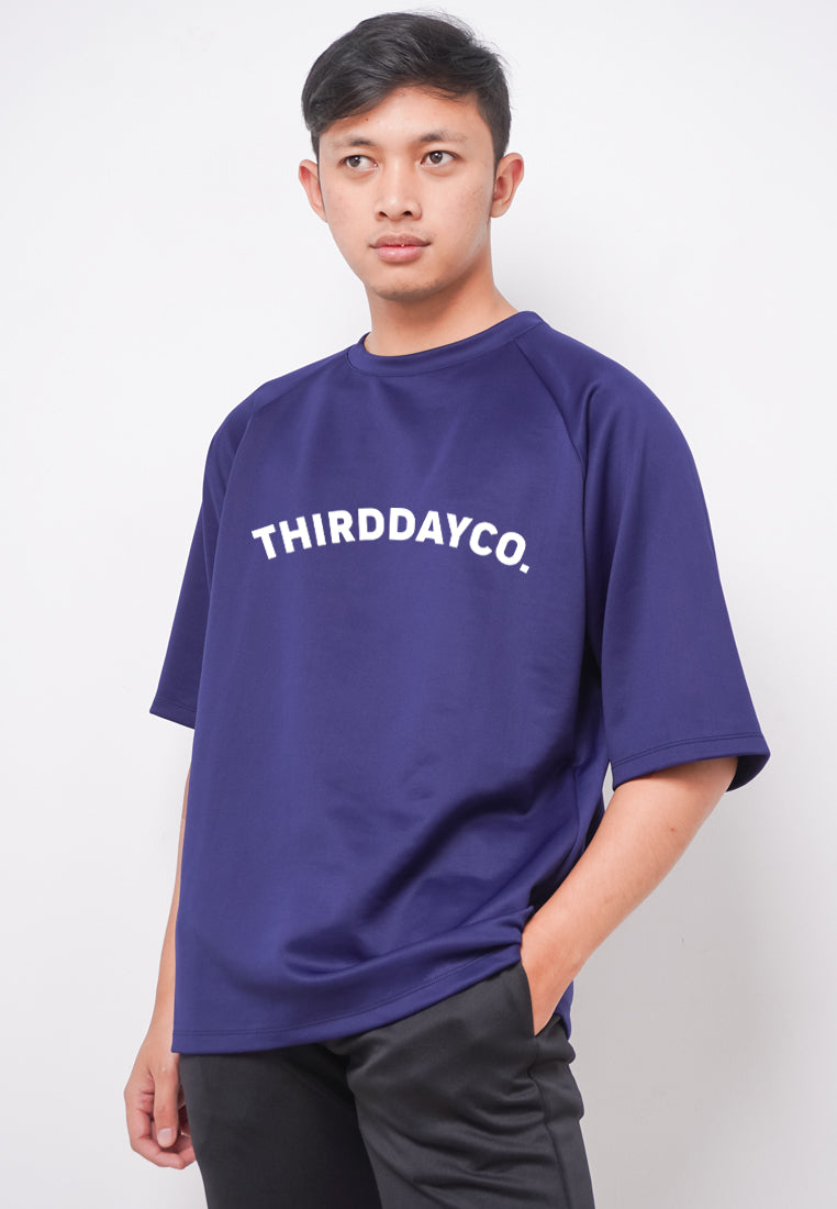 Third Day MTK66 Kaos Oversize Distro Thirddayco Wave Dateng Navy