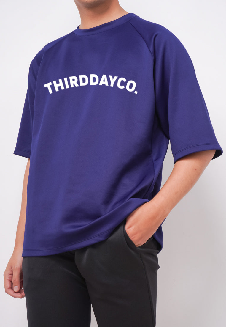 Third Day MTK66 Kaos Oversize Distro Thirddayco Wave Dateng Navy