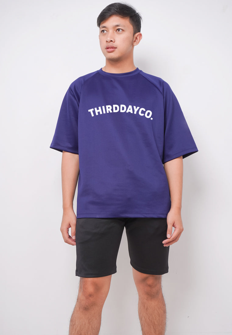 Third Day MTK66 Kaos Oversize Distro Thirddayco Wave Dateng Navy