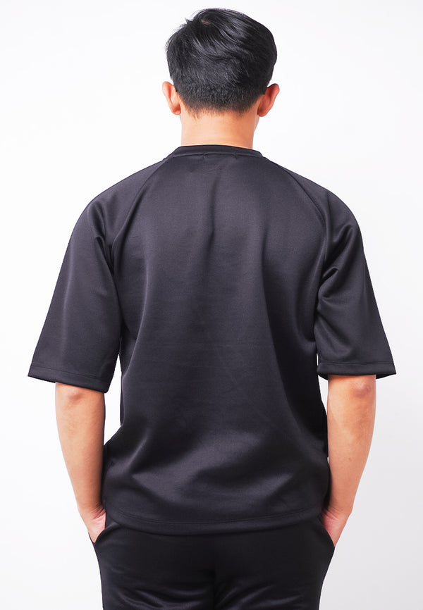 Third Day MTK92 Kaos Oversize Distro Pria Tori Daijiro Waist Black