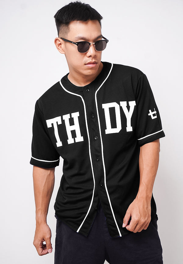 Third Day MTL18 Kaos Baseball Distro Pria Thdy Hitam