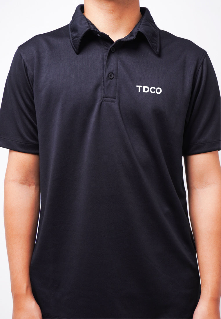 Third Day MTL41 Kaos Polo Casual Pria Tdco Dakir Shirt Hitam