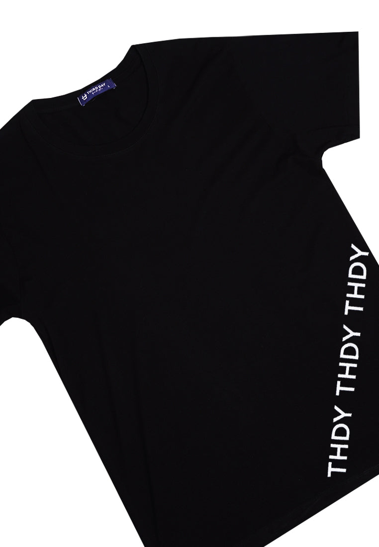 Third Day MTL53 kaos tshirt pria instacool thdy waist hitam