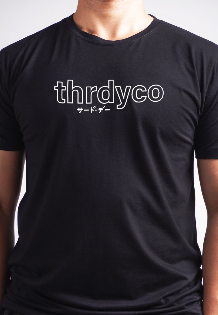 Third Day MTL62 Kaos Tshirt Pria Instacool thrdyco Outline Dateng Hitam