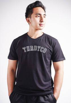 Third Day MTL66 Kaos Tshirt Pria Instacool Thrdyco Outline Curve Hitam