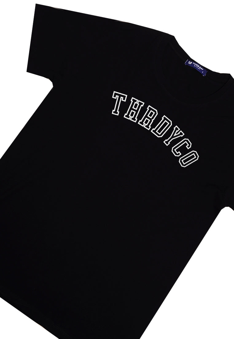 Third Day MTL66 Kaos Tshirt Pria Instacool Thrdyco Outline Curve Hitam