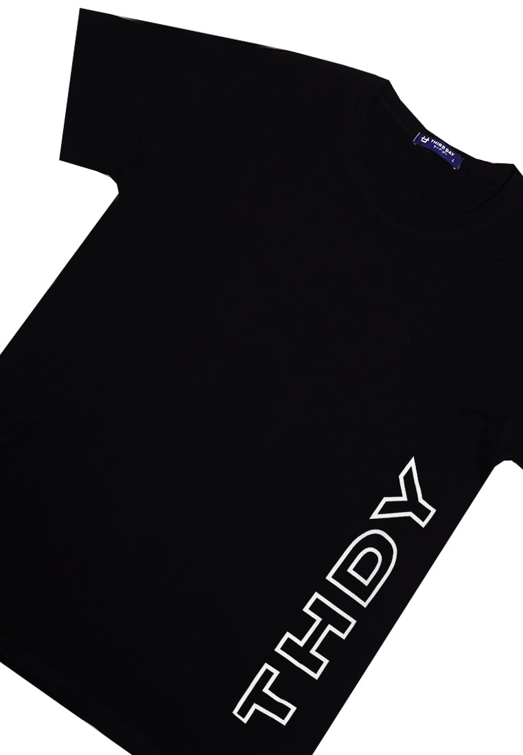 Third Day MTL68 Kaos Tshirt Pria Instacool thdy Outline Ver Belly Hitam