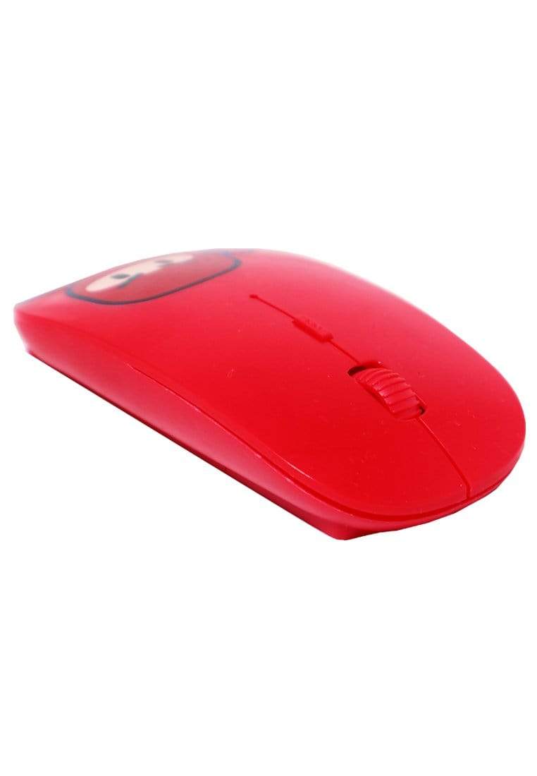 Td Friends AE001 Mouse Wireless Bluetooth Lucu Tdfriends Merah Ishikawa Ninja