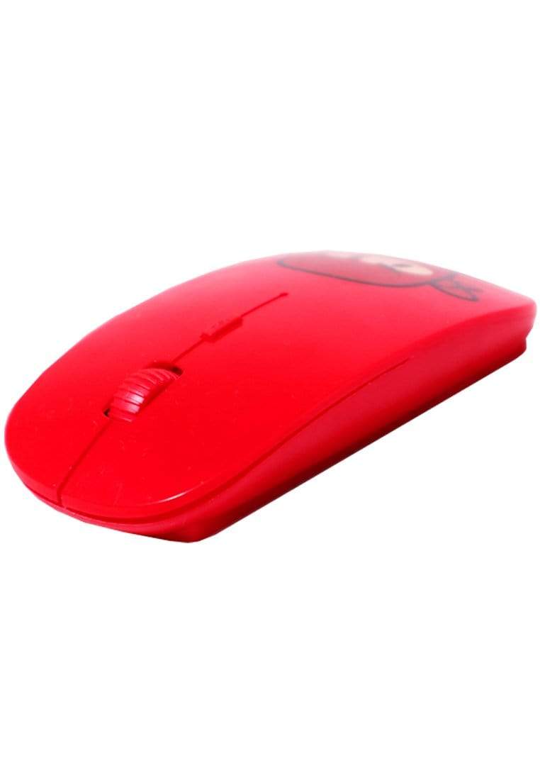 Td Friends AE001 Mouse Wireless Bluetooth Lucu Tdfriends Merah Ishikawa Ninja