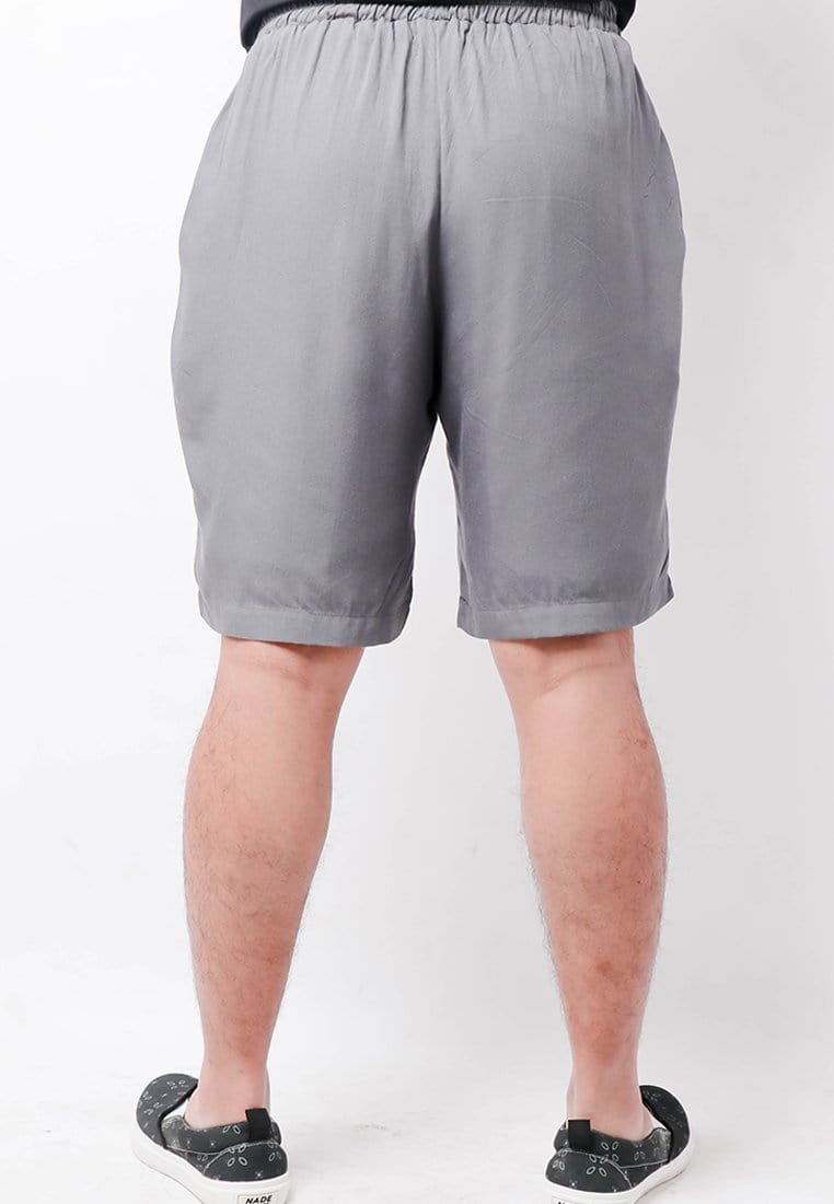 Nade NB008 Celana Pendek Polos Shorts Abu Tua