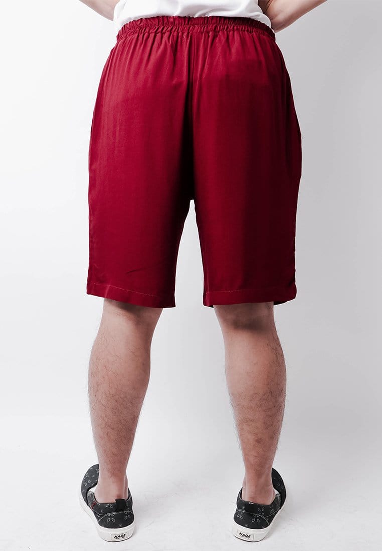 Nade NB007 Celana Pendek Polos Shorts Maroon