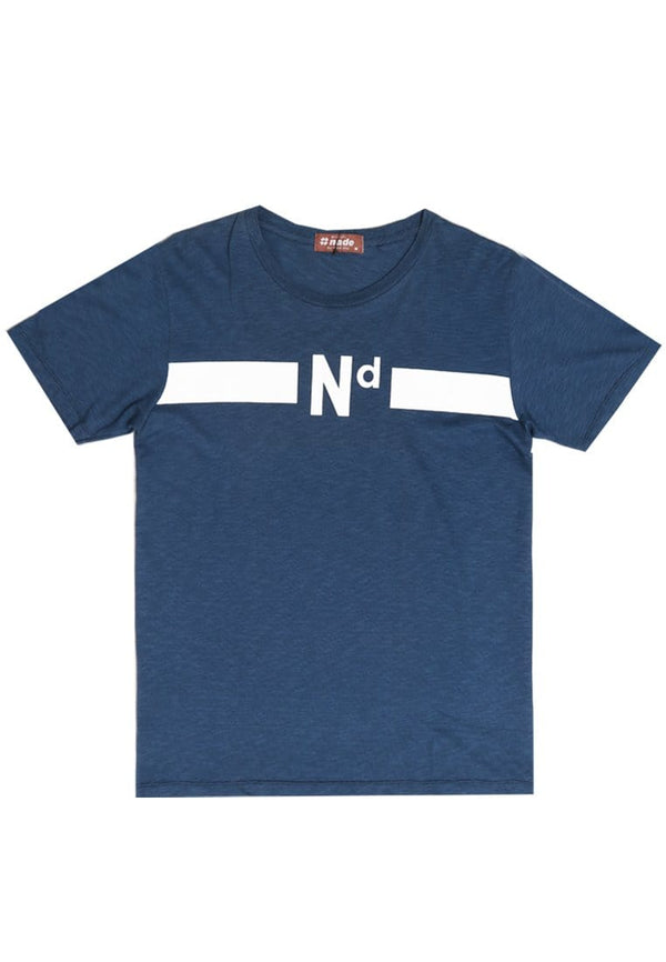 Nade Japan NT012U s/s Men Onestripe Nd blue