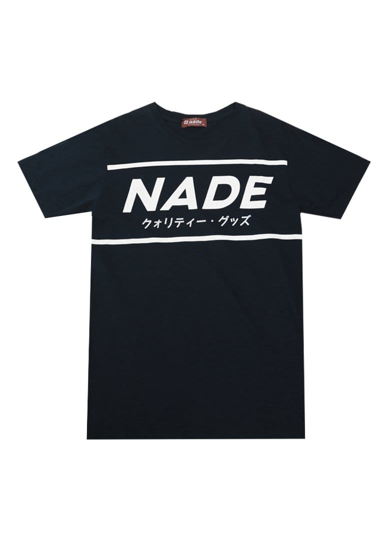 Nade NT037W s/s Kaos Pria Unisex Men Nade Jpn 2lines nv