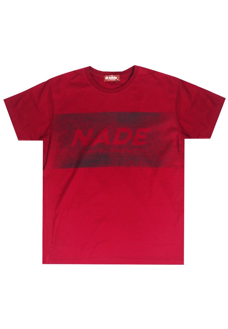Nade NT070X s/s Kaos Pria Men Nade TV Merah