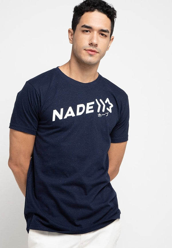 Nade NT246 nadestar slanted nap Kaos pria Navy