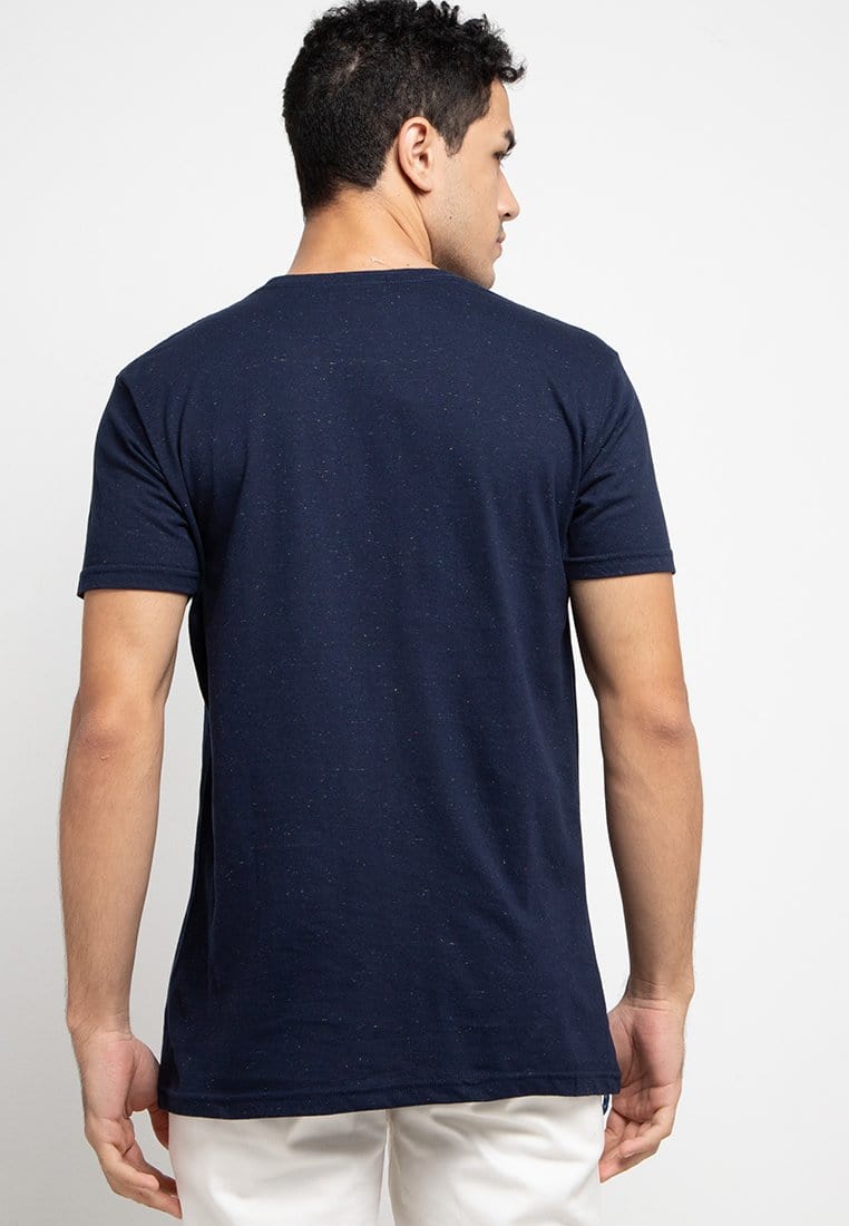 Nade NT247 nadestar slanted outline nap nv T-shirt Navy