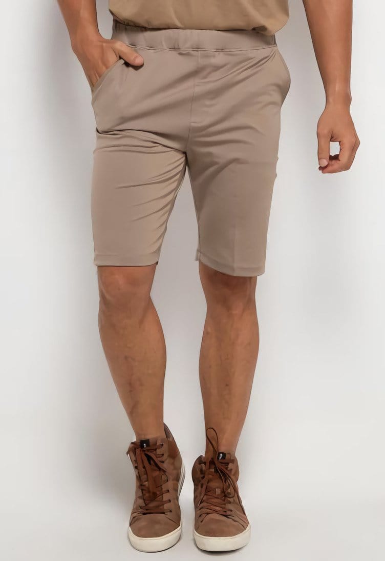 Nade Japan NTA54 Flex Chino Pendek Four Way Pria Stretch Khaki