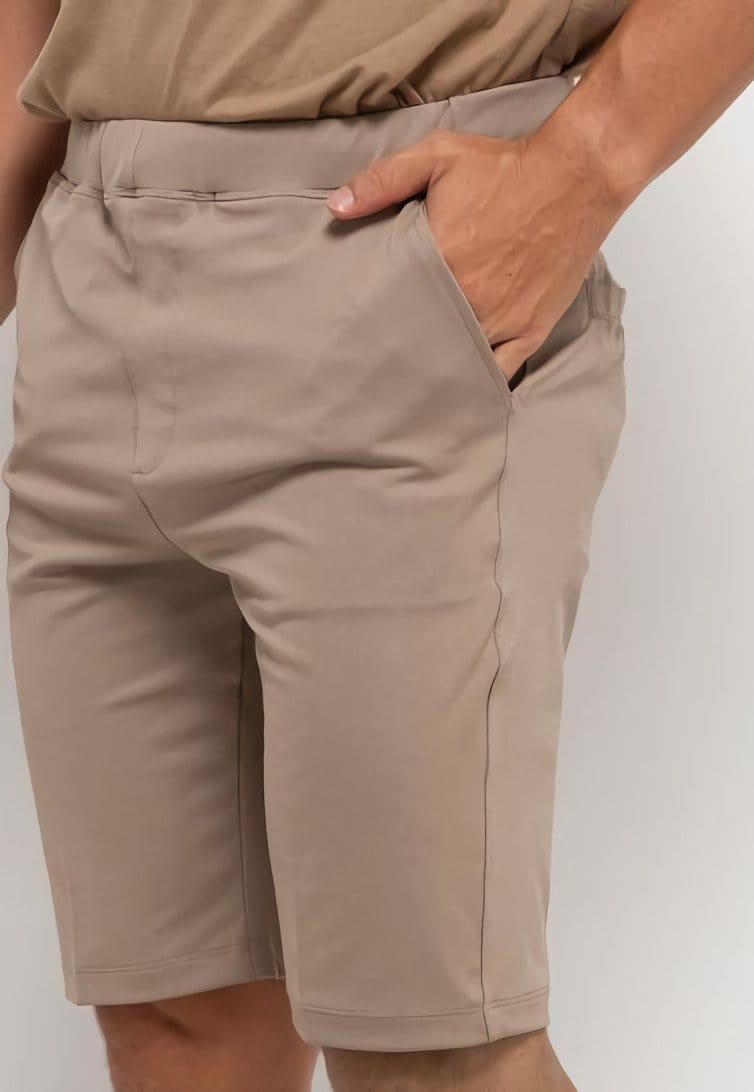 Nade Japan NTA54 Flex Chino Pendek Four Way Pria Stretch Khaki