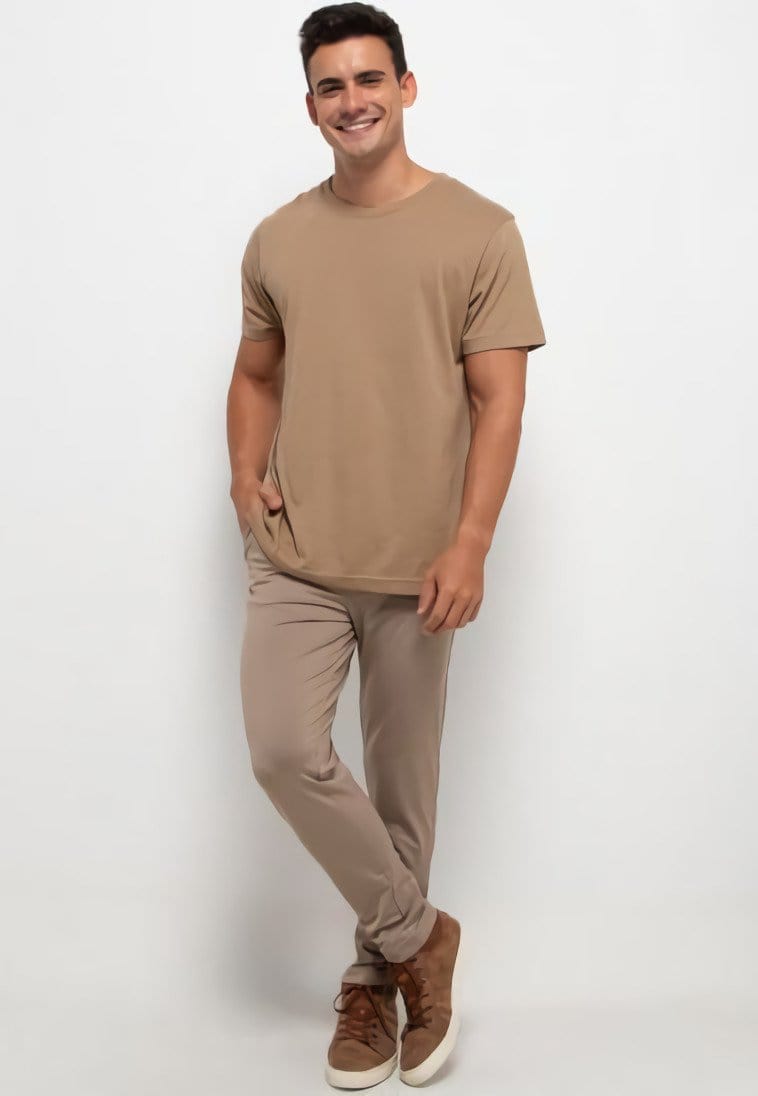 Nade Japan NTA55 Flex Chino Panjang Four Way Stretch Khaki